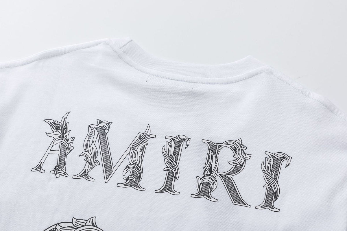 AMRI 22 Logo-Printed Crewneck T-Shirt